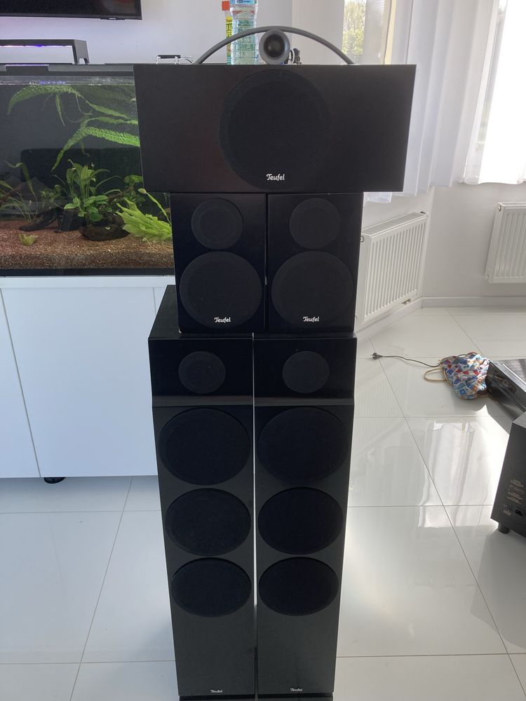 Kino domowe Teufel theather 500 MK II podstawy Gratis
