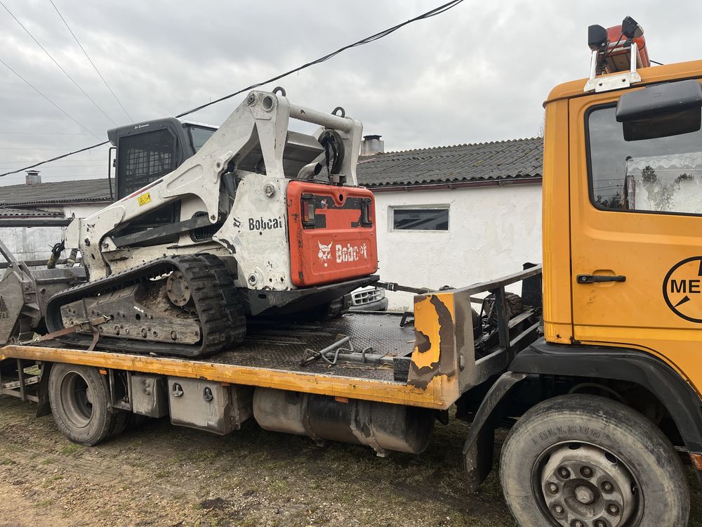 Bobcat T870 mulczer leśny pomoc drogowa laweta