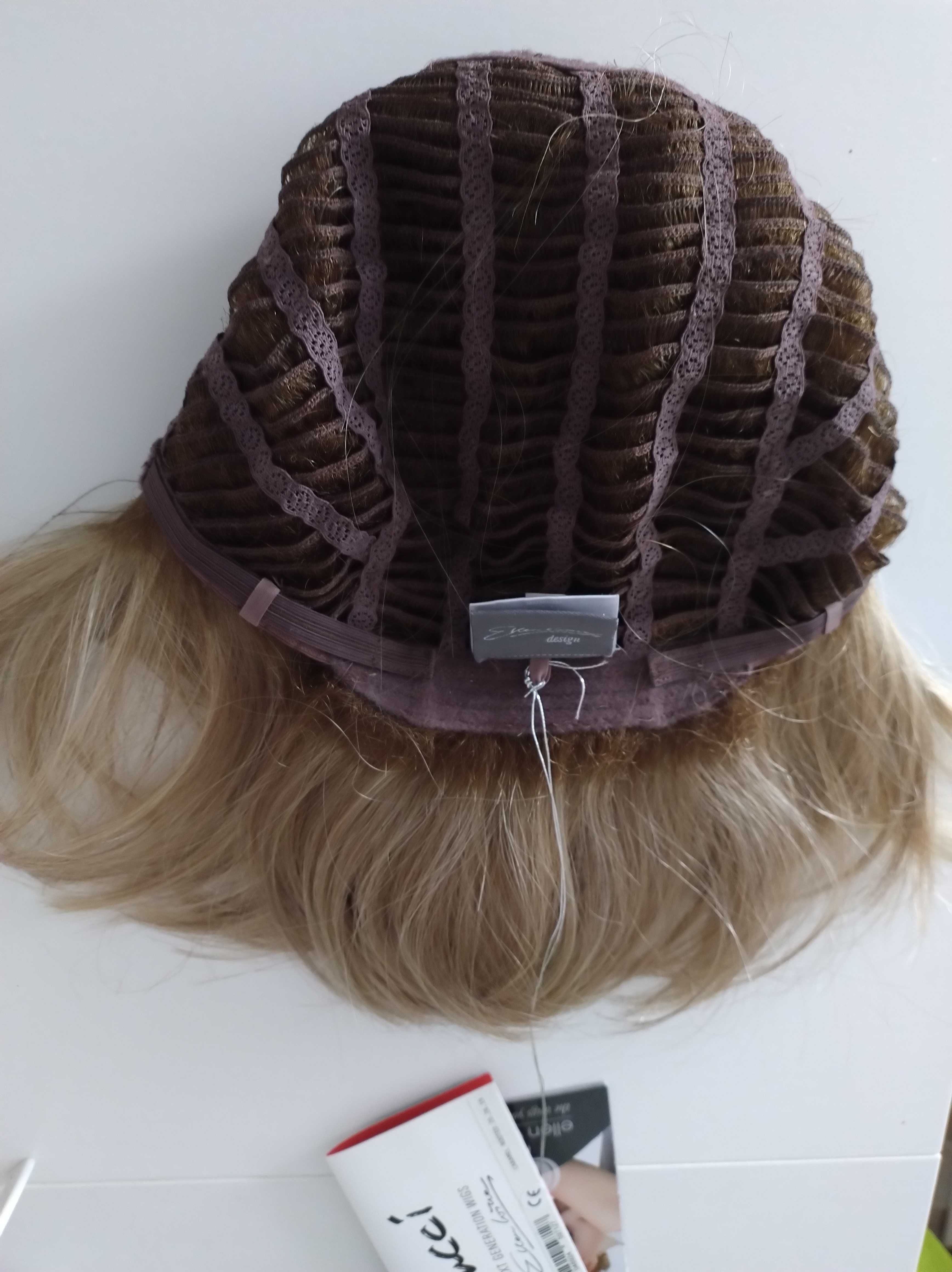 Nowa peruka Ellen Wille, do ramion, blond balejaż