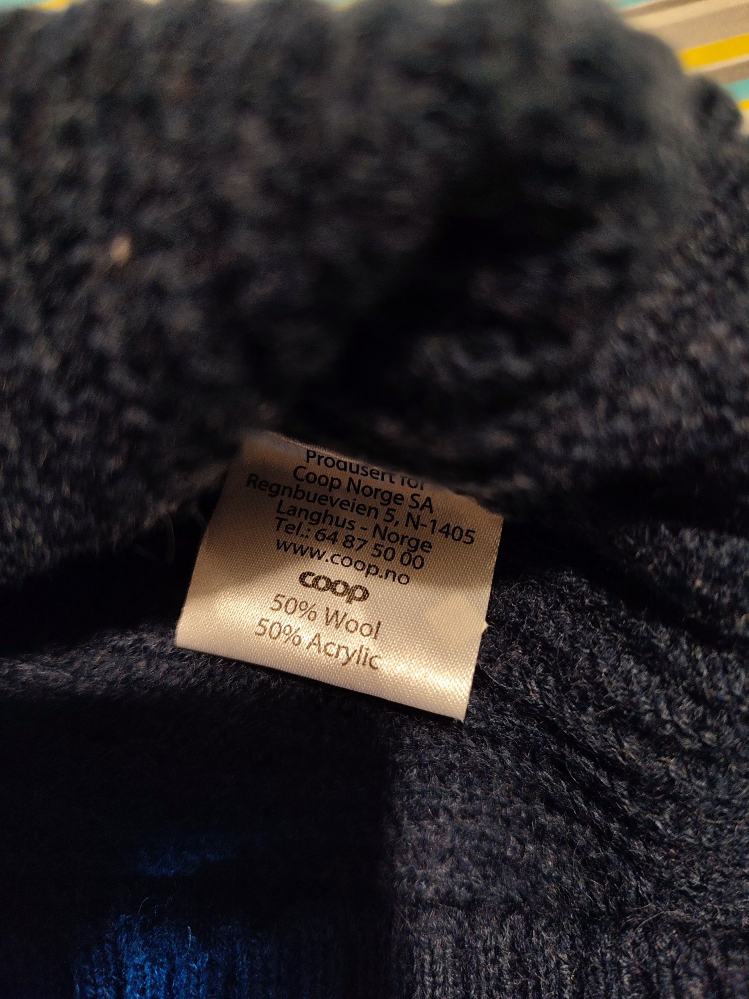 Sweter wełna merino alryl north peak 152