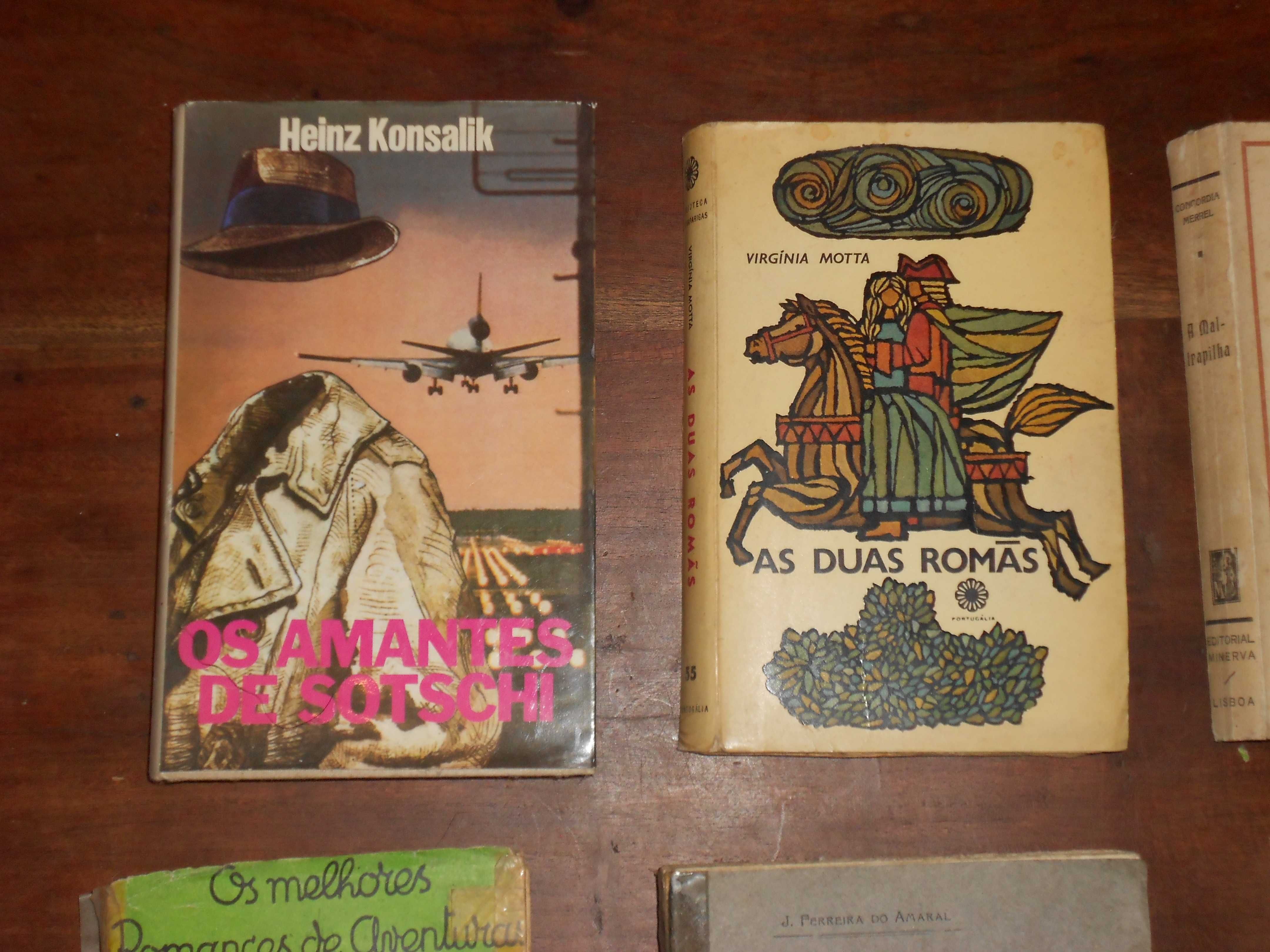 Livros Ferreira Amaral, Cravina, Hanstein, Merrel, Konsalik, Motta