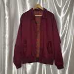 bordowa harringtonka harrington jacket kurtka alternative punk rock