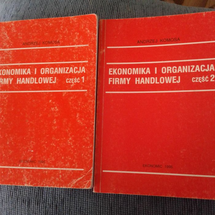 Ekonomika i organizacja firmy handlowej cz. 1 i 2 – Andrzej Komosa