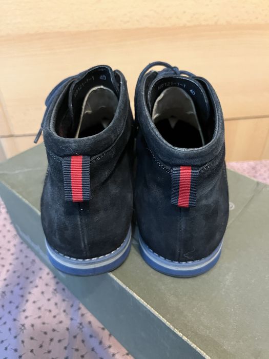 Мужские замшевые   ботинки Miguel Miratez