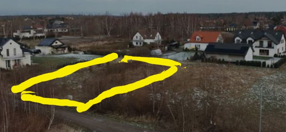 GRZYBOWO / KOŁOBRZEGU Atrakcyjna działka budowlana 1254m2