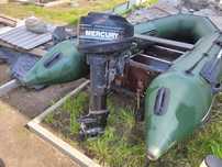 Лодочний мотор mercury и лодка kolibri km-330 D