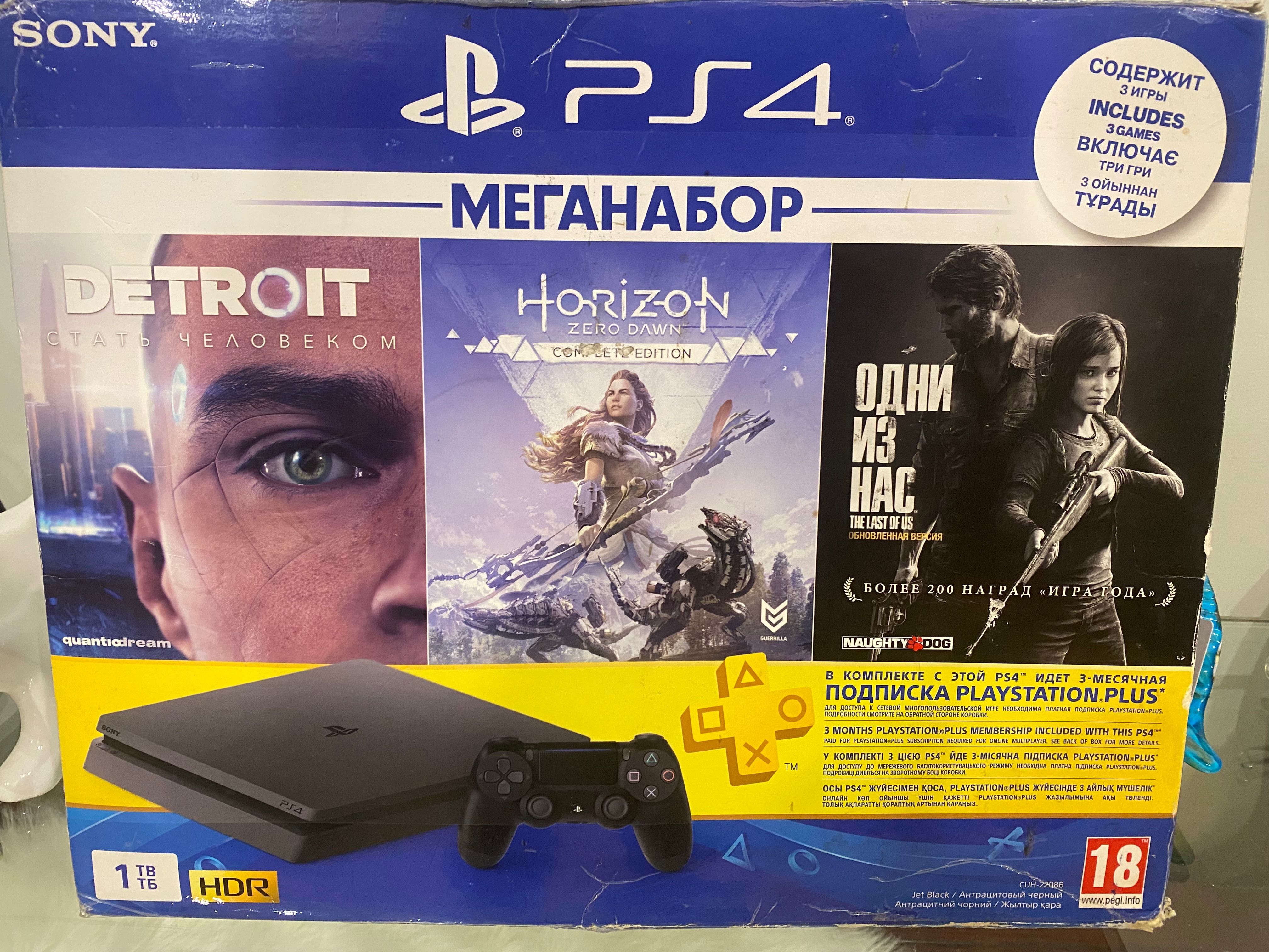 Продам Sony Playstation 4 slim 1 tb