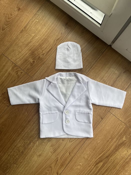 Komplet dla chłopca chrzest święty zestaw rozmiar 62
