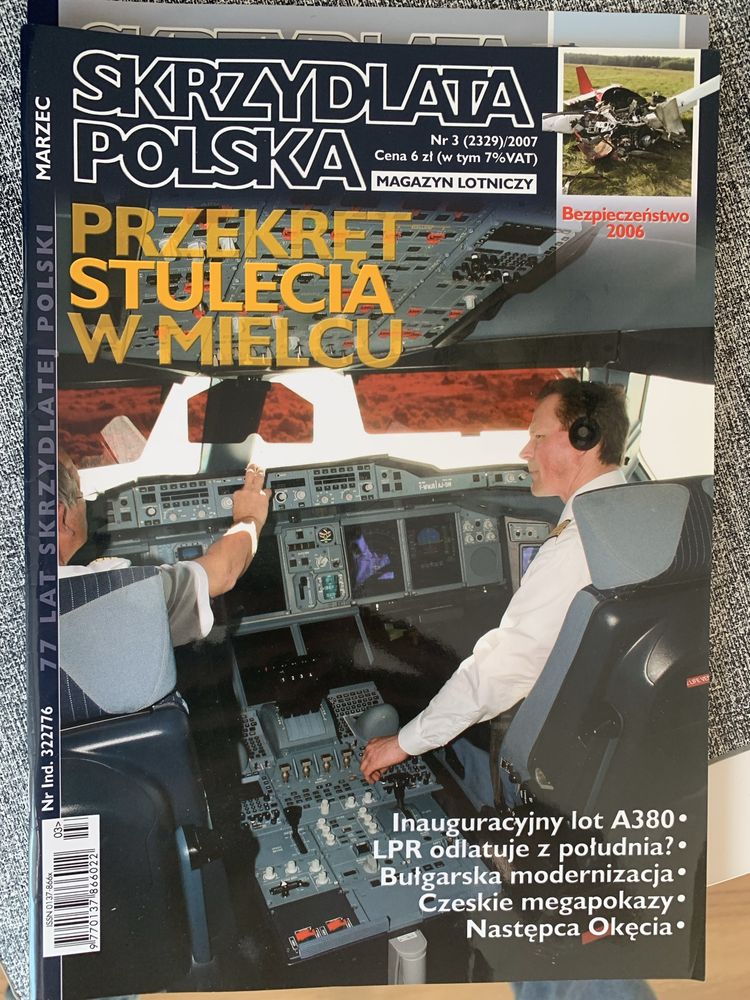 Skrzydlata Polska 2007rok 8 numerow