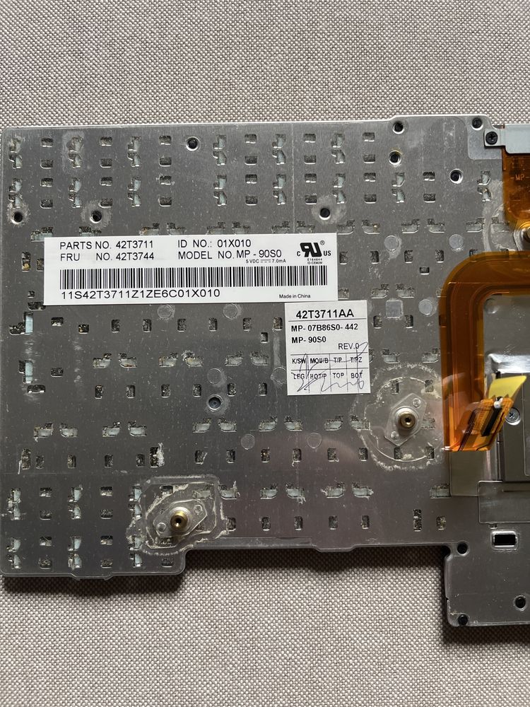 Klawiatura Lenovo X200 oryginalna
