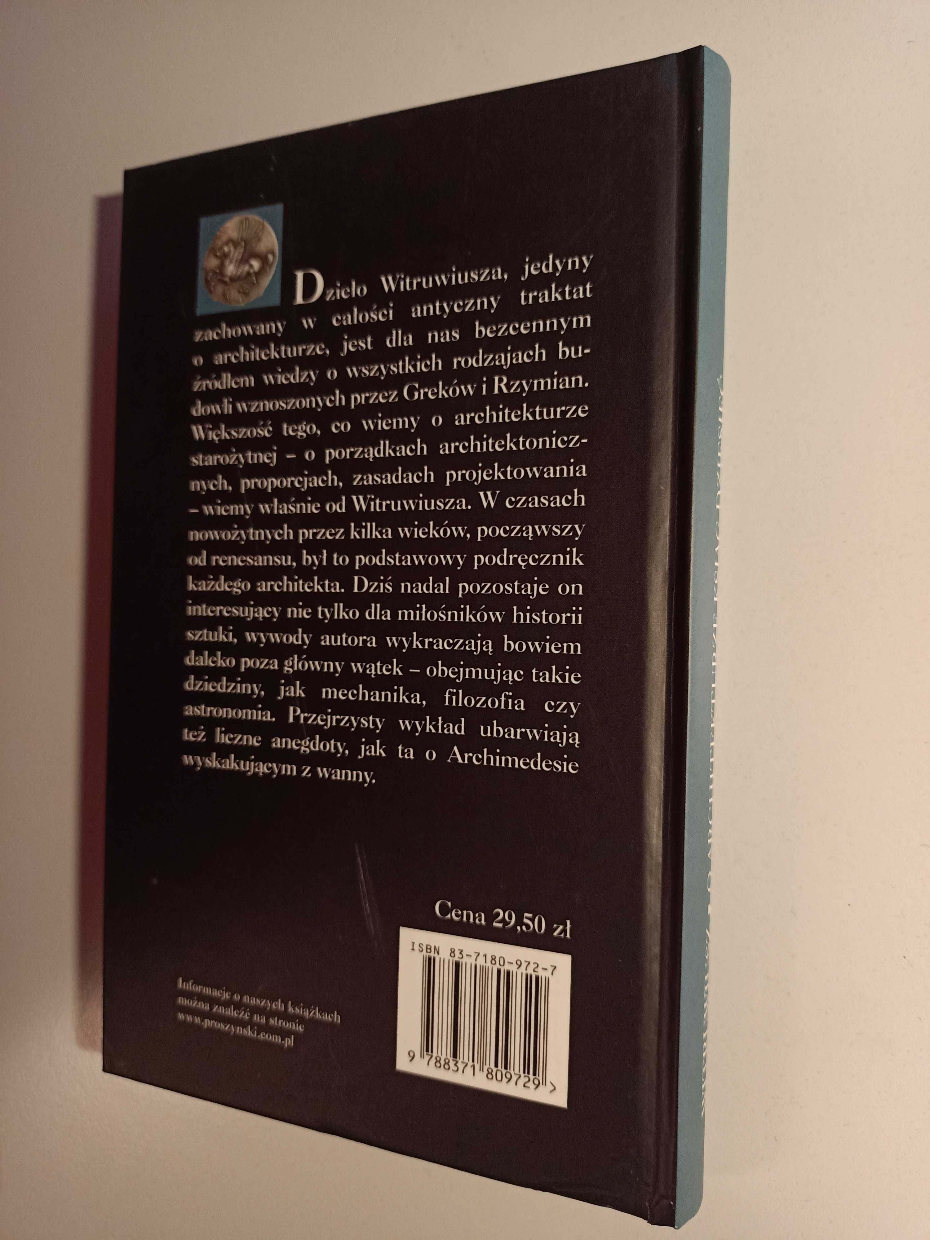 Witruwiusz - O architekturze ksiąg dziesięć, wydanie 1999