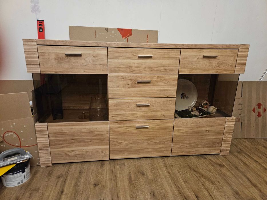Комплект меблів для вітальні, шафа, тумба під тв, комод