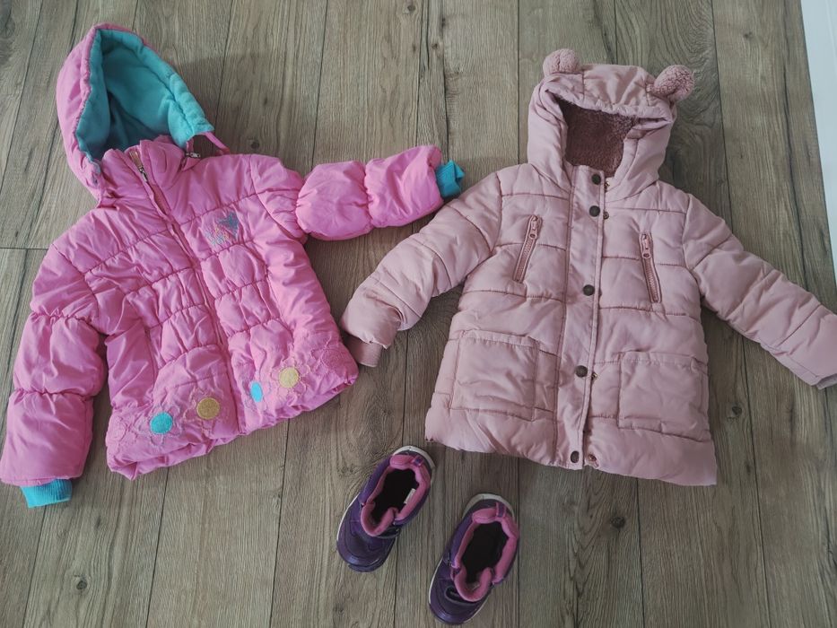 Kurtki ziimowe i śniegowce 18 m-cy