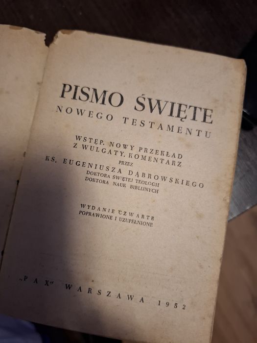 Pismo Święte nowy testament