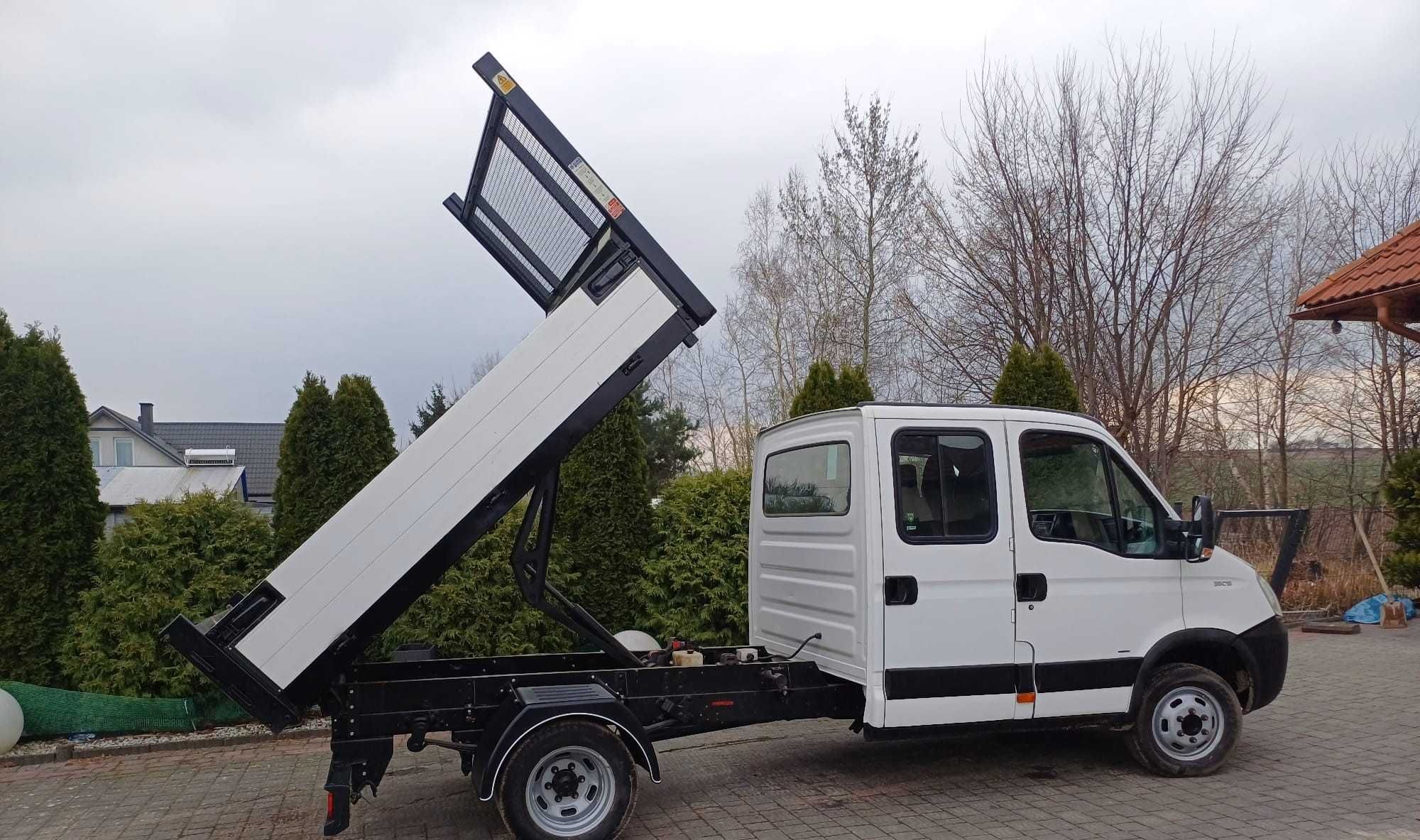 Iveco Daily 35c15, wywrotka, kiper, przebieg 118 tyś, bliźniak.