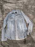 Koszula jeansowa h&m XS S  34 stan bdb