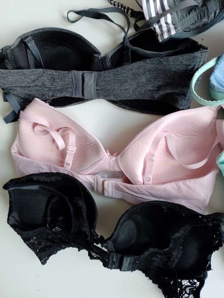 Zestaw biustonosz stanik 7 sztuk AERIE h&M