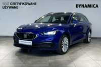 Seat Leon -ST Style 1.5TSI 130KM M6 2021 r., salon PL, I wł., f-a VAT, gwarancja