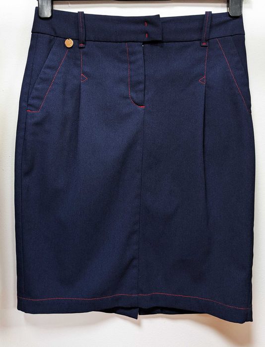 Monnari spódnica ołówkowa granatowa rozm. 36