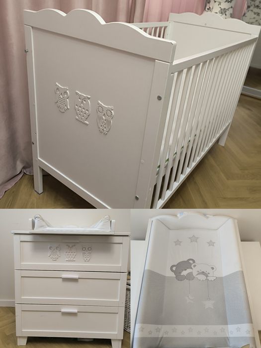 Łóżeczko komoda przebierak PILNE!