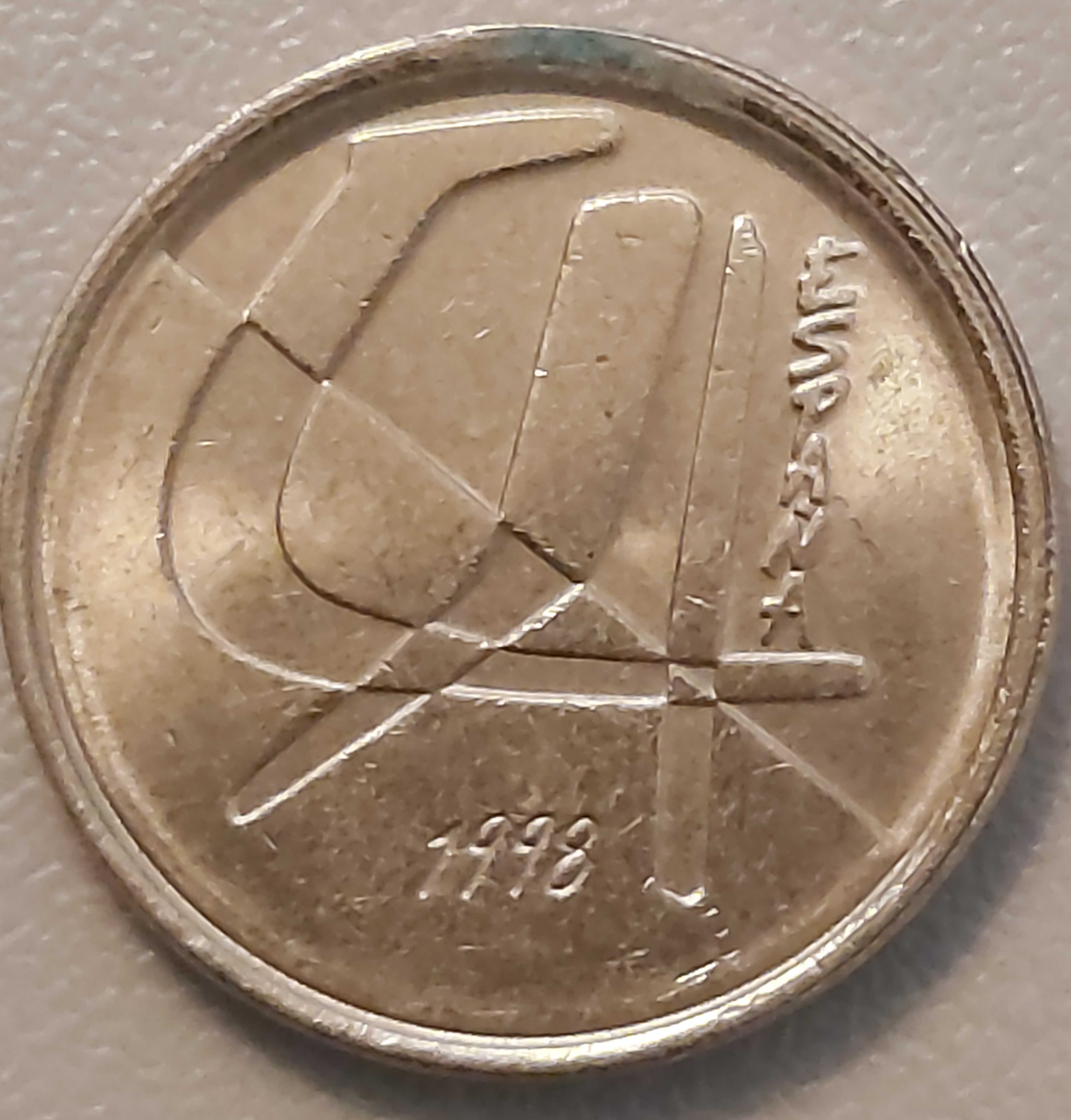 5 Pesetas de 1998, Espanha, Juan Carlos I