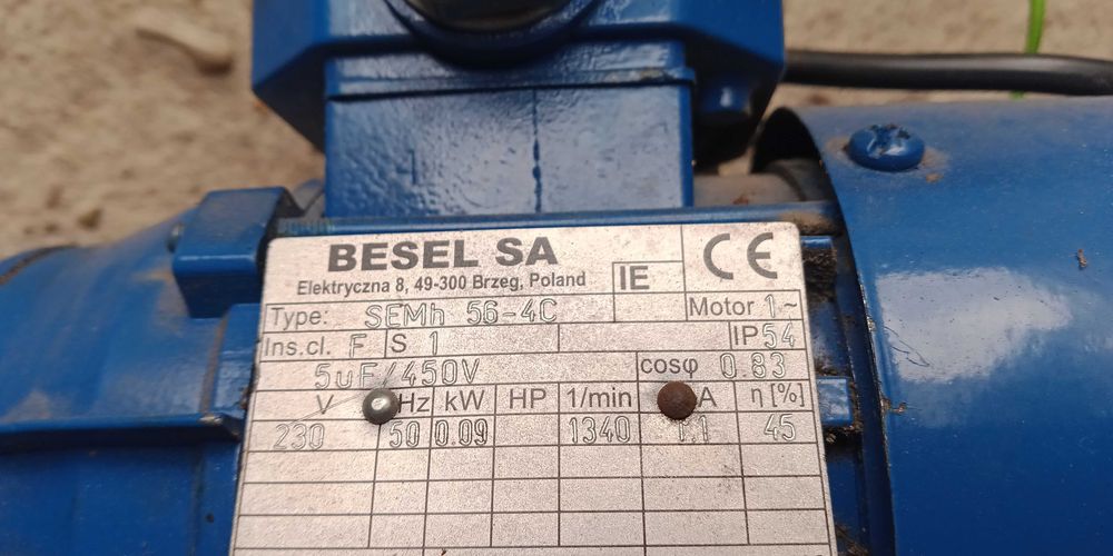 Zestaw Przekładnia reduktor z silnikiem