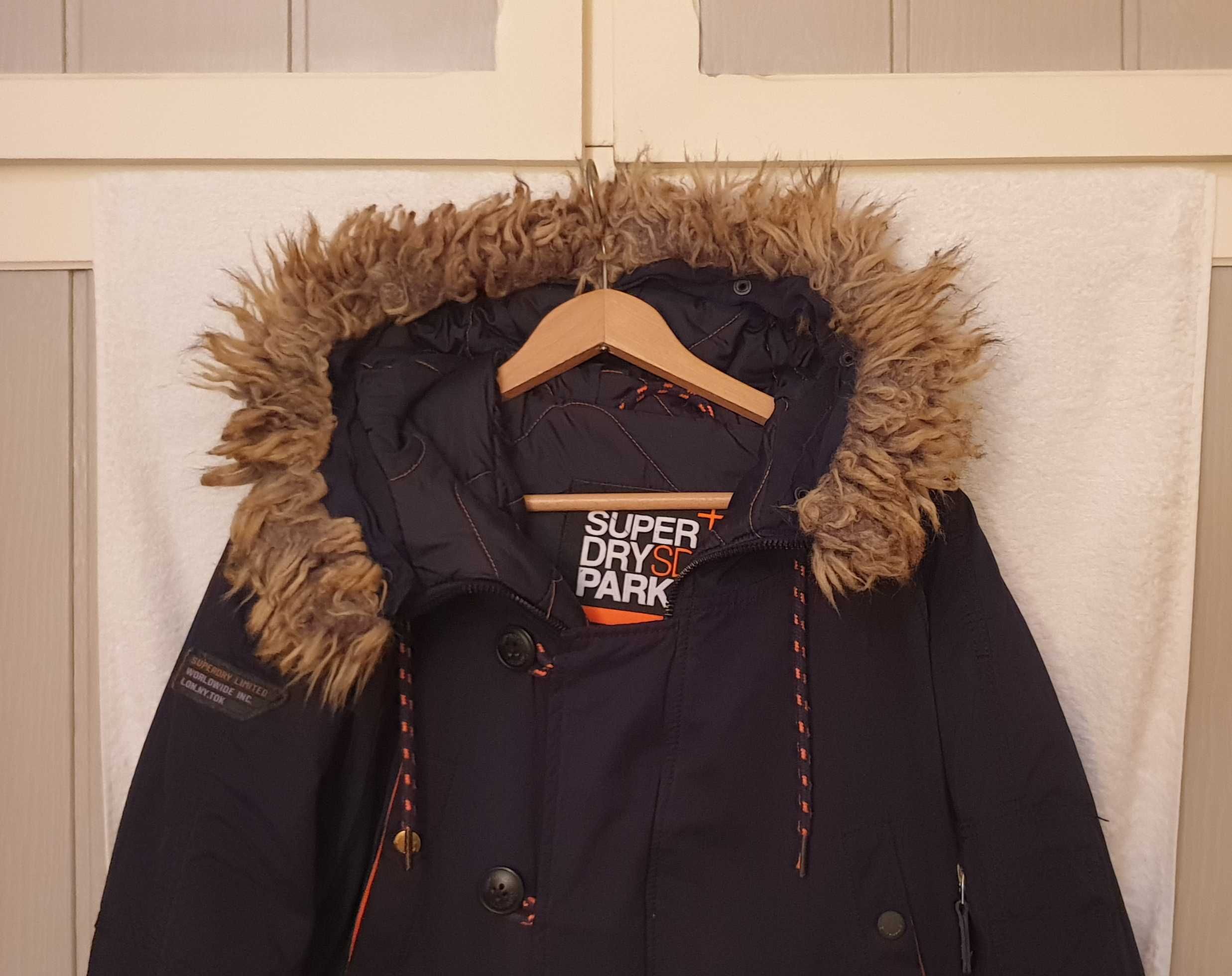 Oryginalna męska kurtka zimowa SuperDry SDX Parka