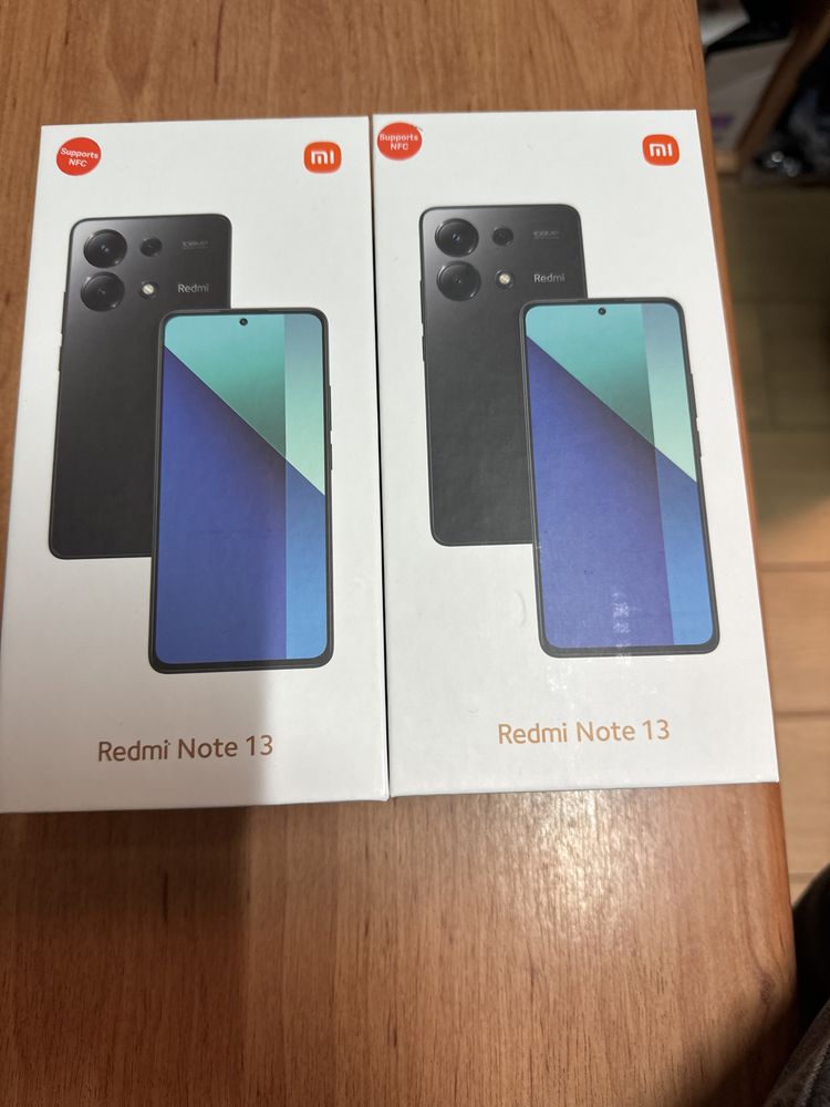 Redmi note 13 6/128GB Black Ice Blue nowy paragon faktura gwarancja