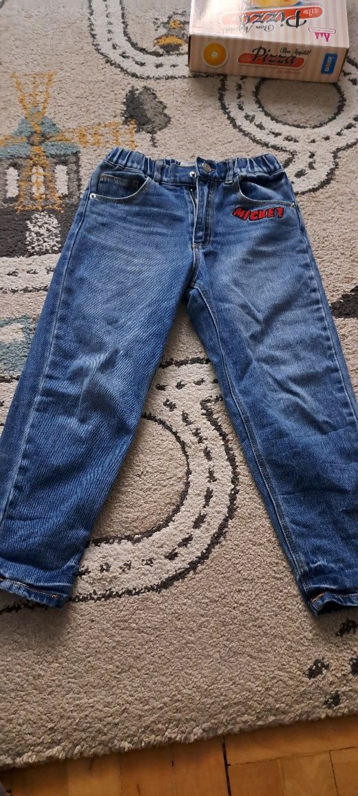Jeansy Zara Mickey 116