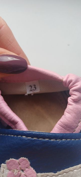 Pantofle kapcie dla dziewczynki 23