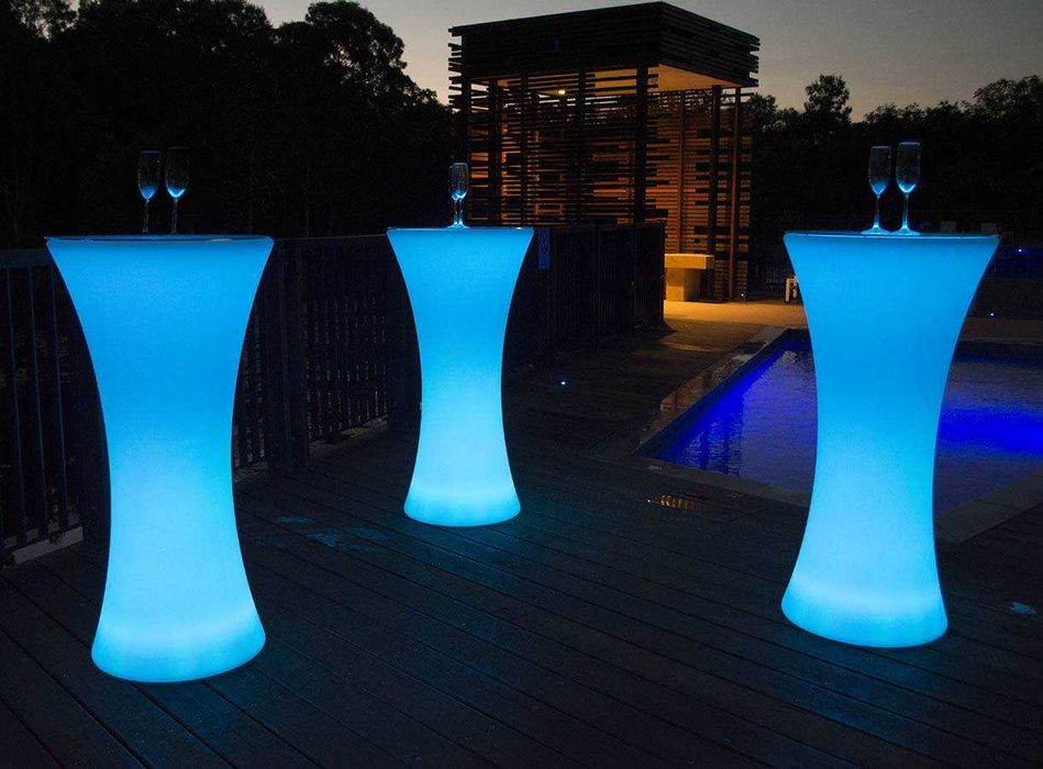 Mesa led iluminação