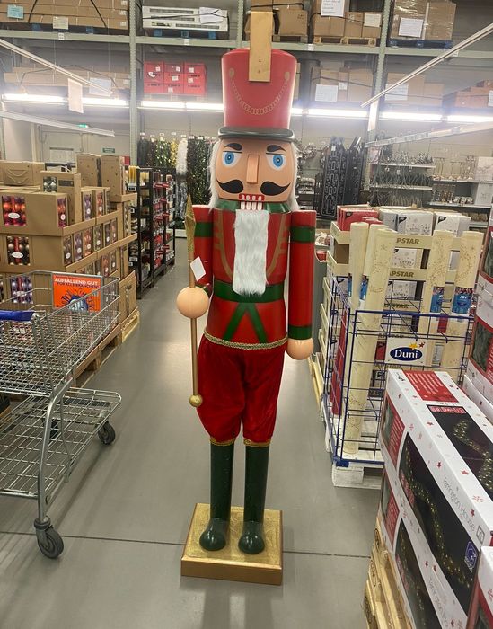 Dziadek do orzechów figurka XXL 2 metry