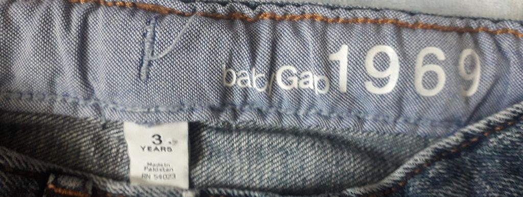 Spodnie baby gap