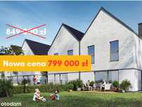 Nowoczesny dom w zabudowie bliźniaczej | Sadków | Energooszczędny dom