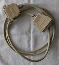 Używany kabel do drukarki D-Sub DB-25 do Micro Ribbon Centronics 1,7m