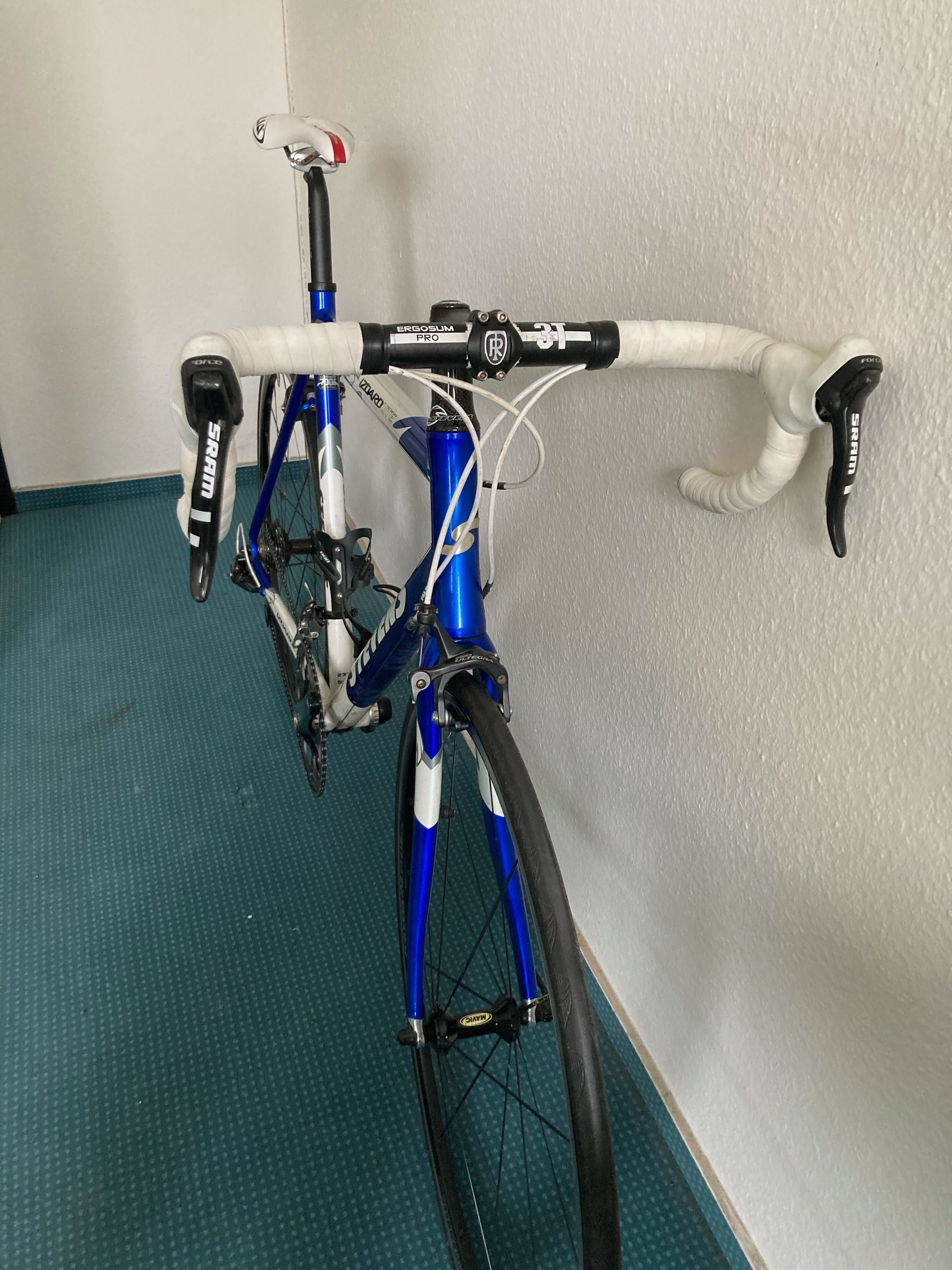Stevens Izoard Lite rower szosowy 58cm niebieski/biały