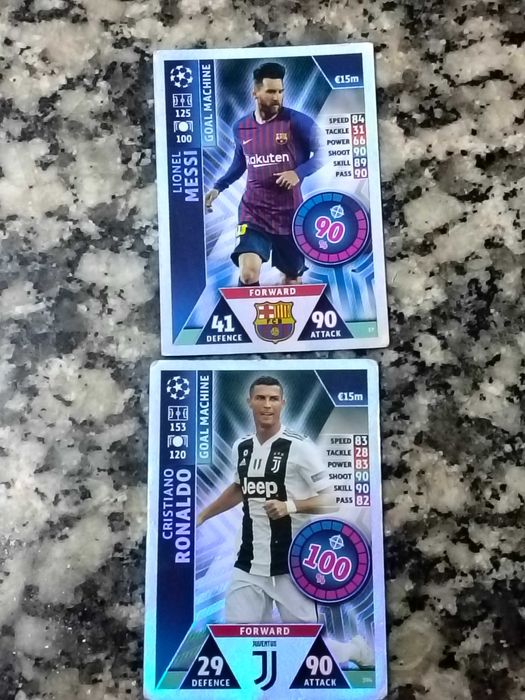Cromos do Cristiano Ronaldo Messi etc