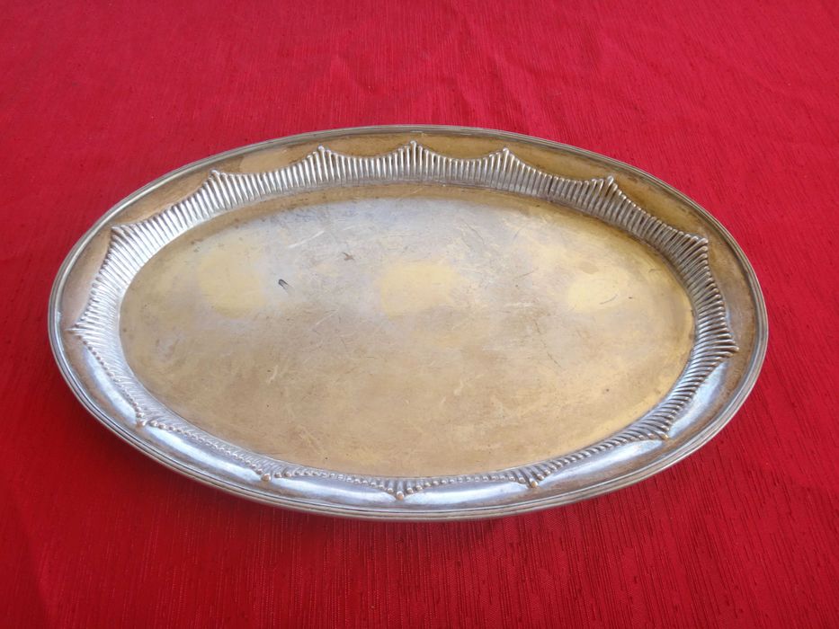 Srebrna taca - tacka na kieliszki - srebro