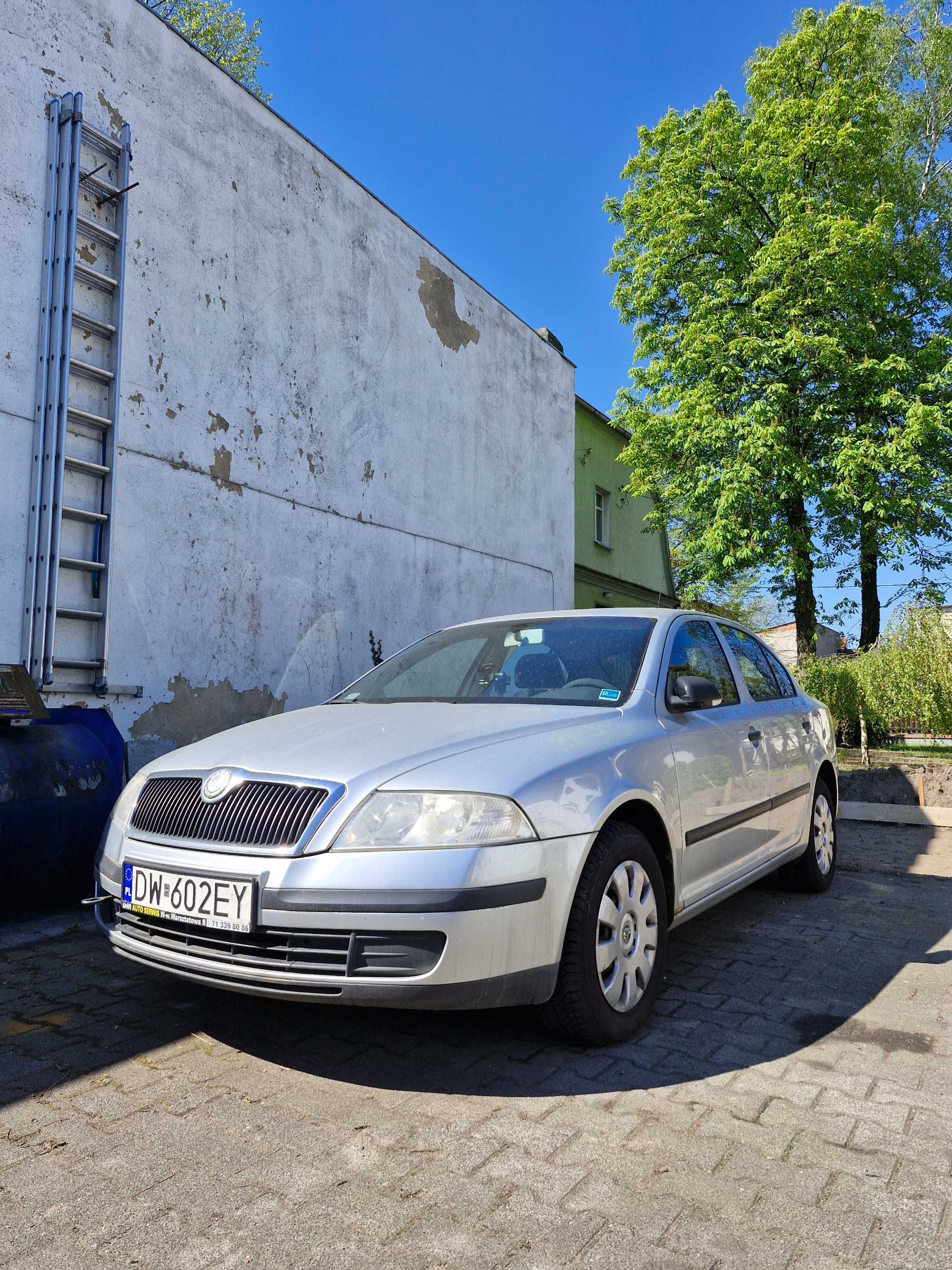 Skoda Octavia II 2007r Salon Polska 1.9TDI 105KM uszkodzony silnik