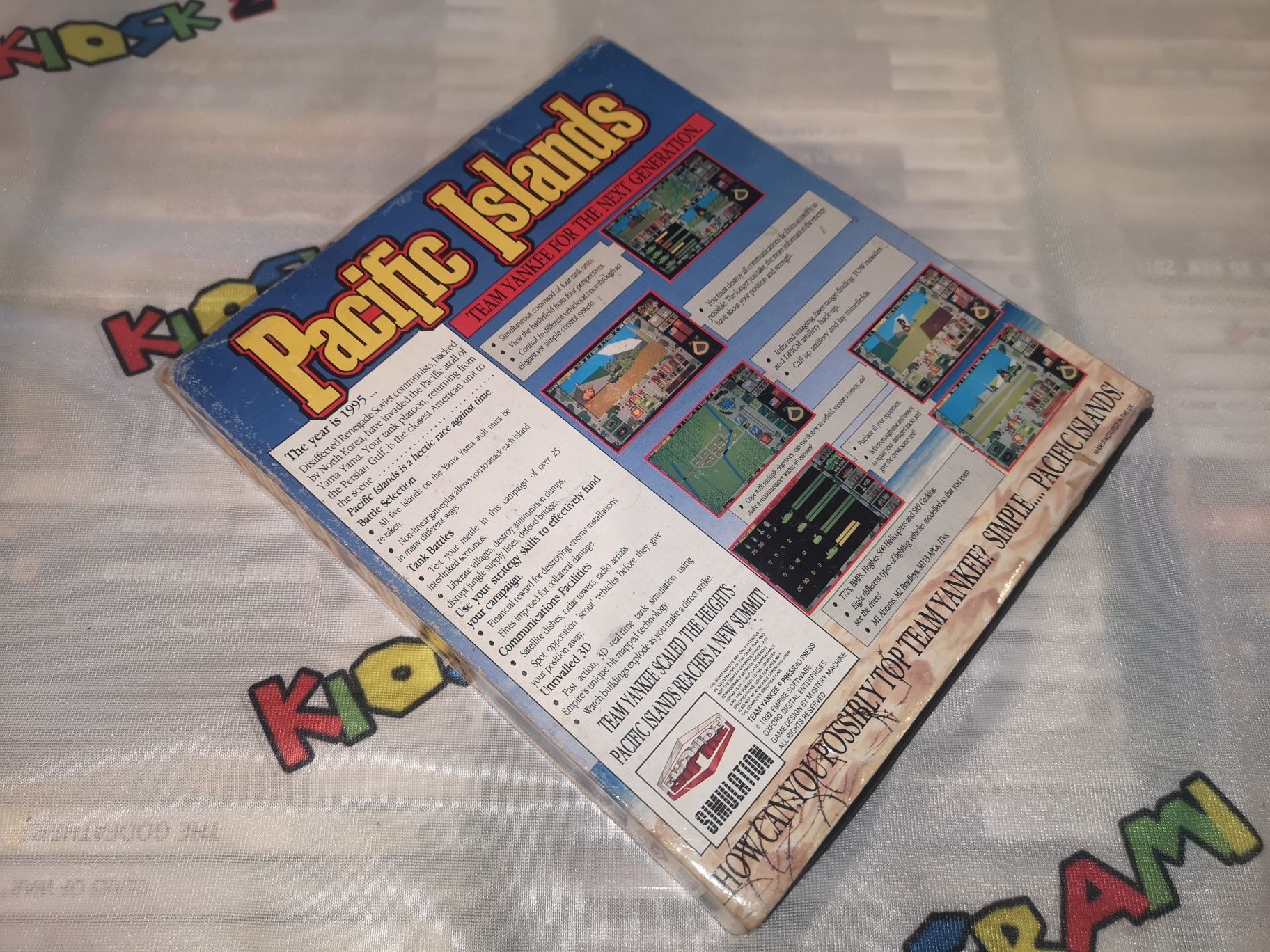 Pacific Islands AMIGA gra BIG BOX Retro (1992) od kolekcjonera SKLEP