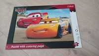 Puzzle auta 15 cars jak nowe zygzak