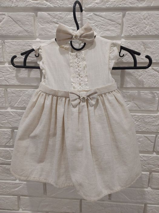 Плаття для дівчинки з повязкою