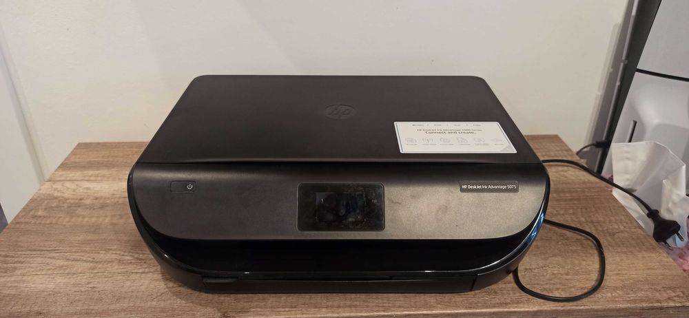 HP DeskJet Ink Advantage 5075 + Tusz Czarny