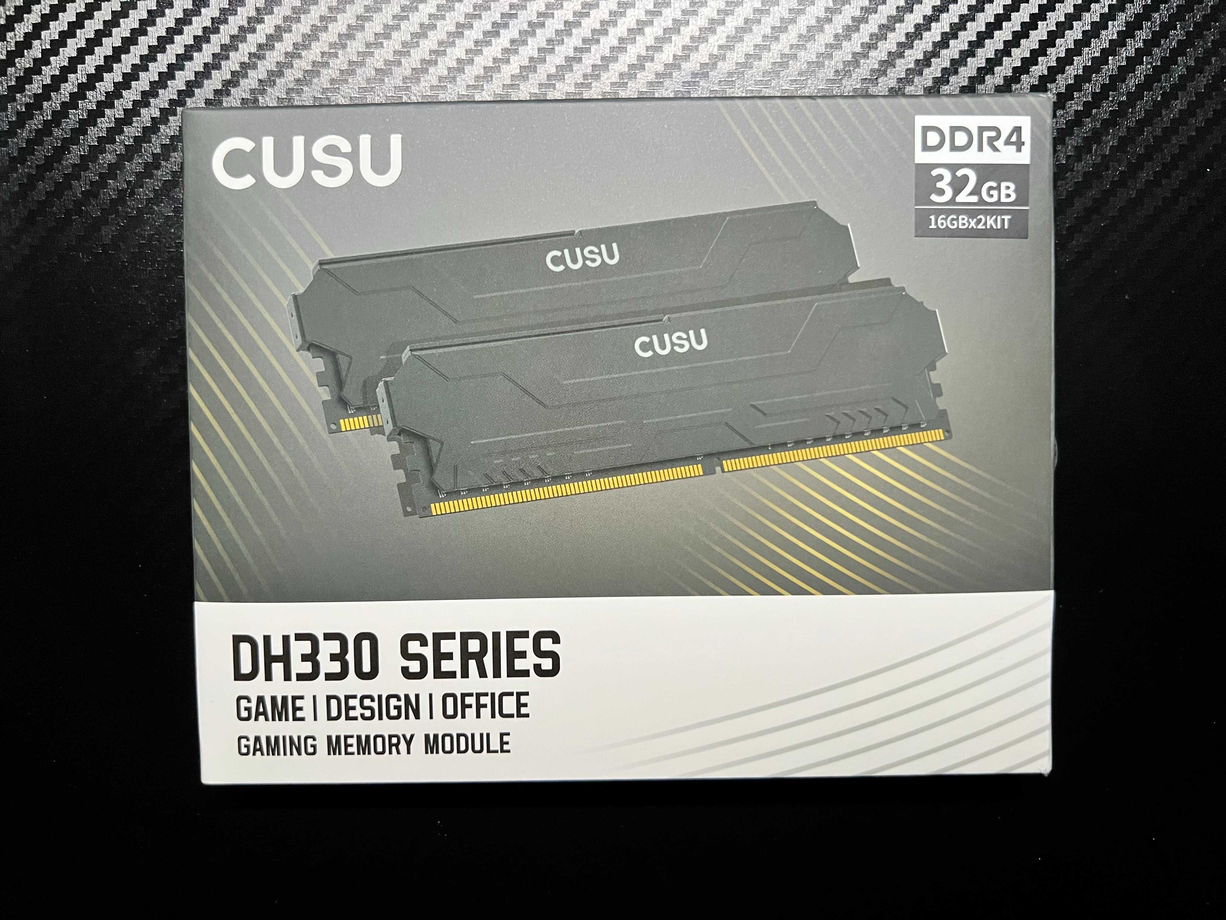 NEW! Оперативная память DDR4 Cusu DH330, 32 GB (16x2), 3600 MHz, CL18
