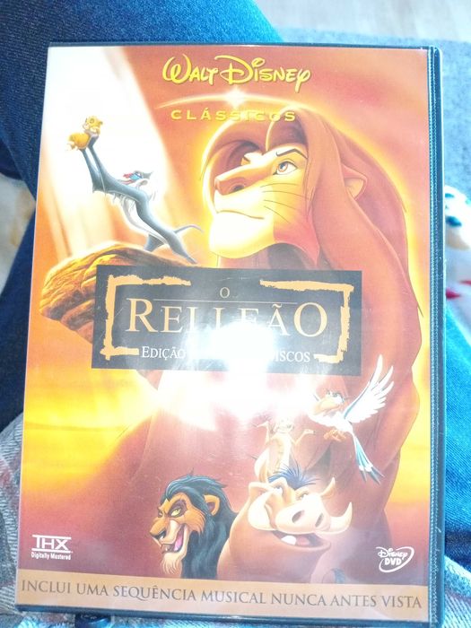Dvd Rei leão 2 disc e capa original