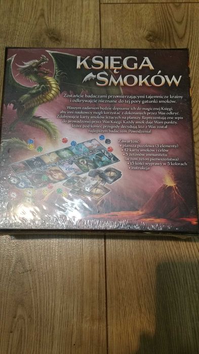 Księga smoków - Gra planszowa nowa