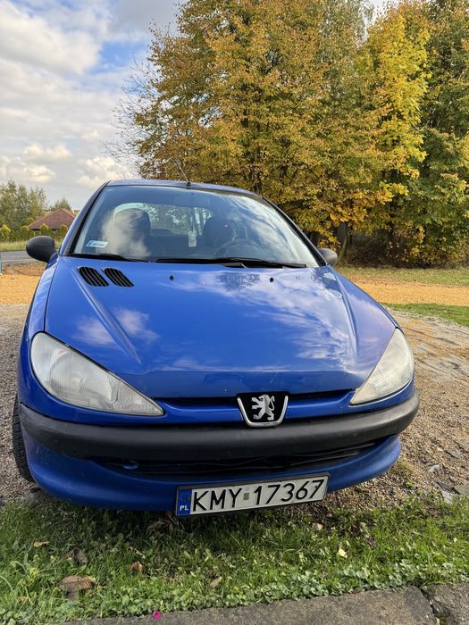 Peugeot 206 uszkodzony