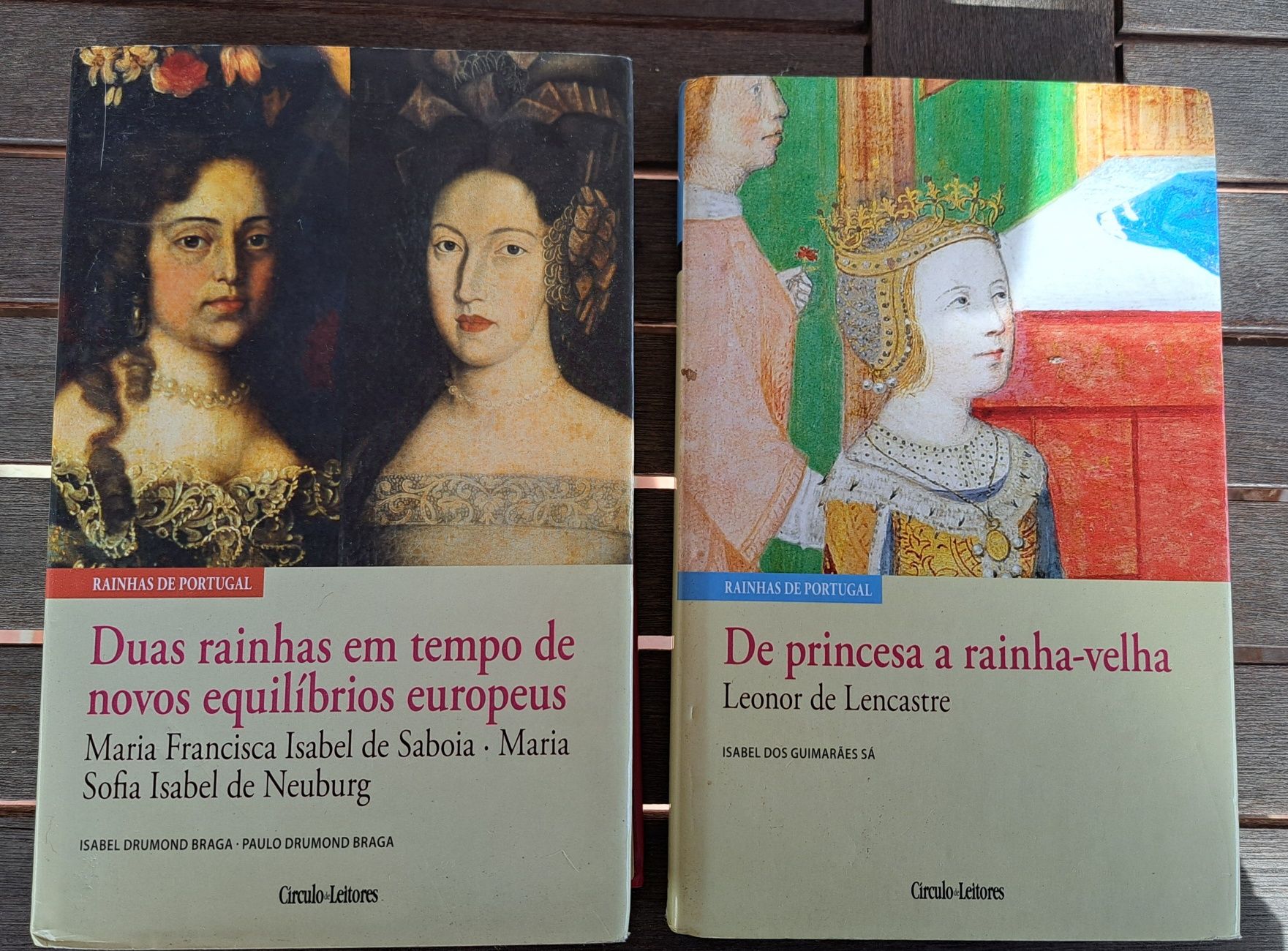 Livros Rainhas de Portugal