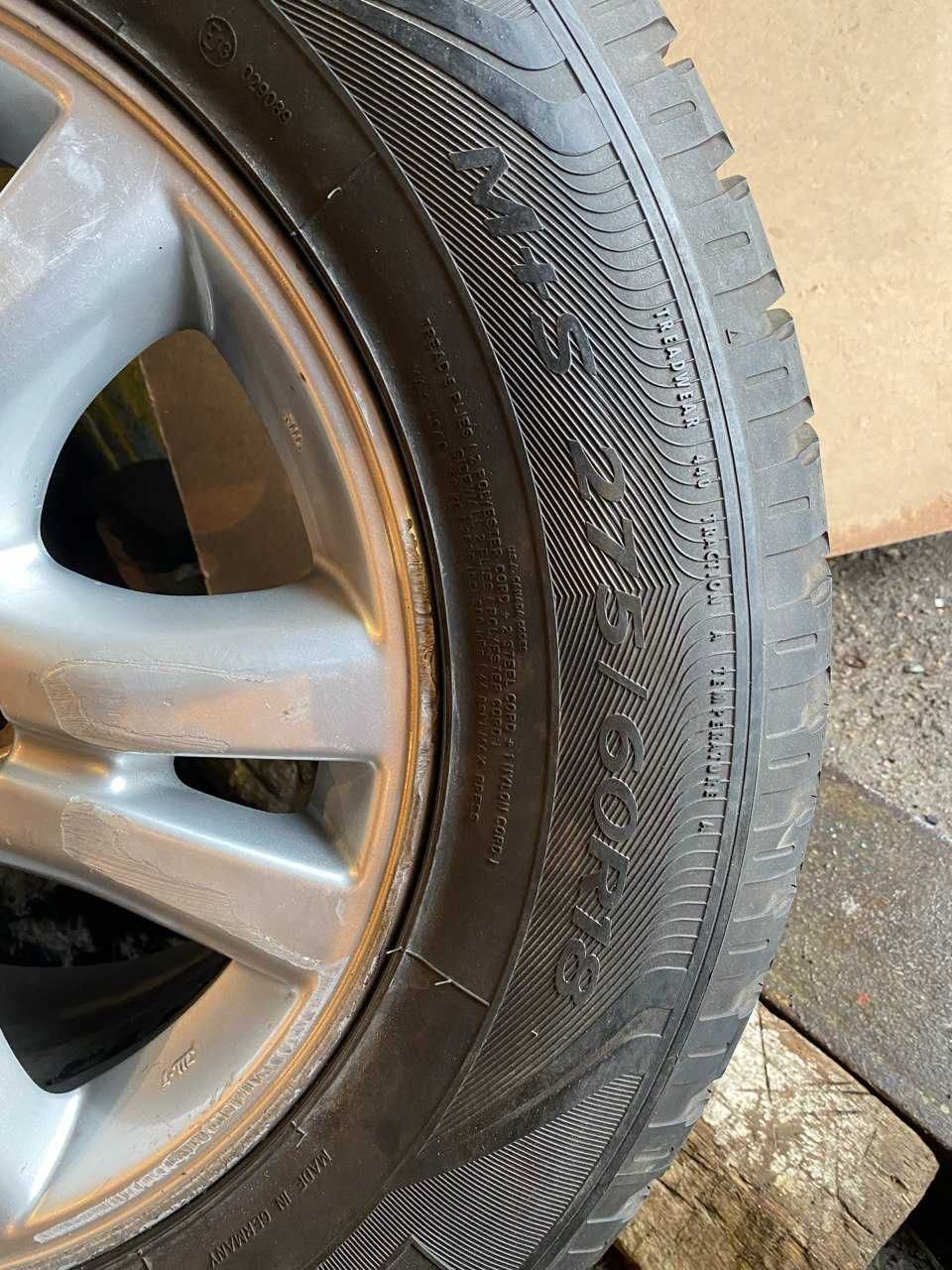 Шина 275/60R18 с диском Тойота, Лексус