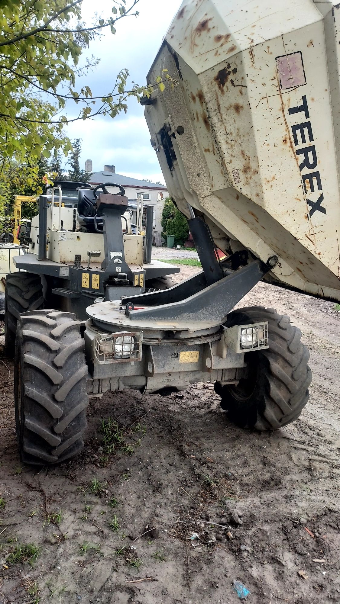 Wozidło budowlane terex t6 ładowność 6 ton jak benford